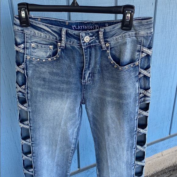 Platinum Plush Jeans - Picture 5 of 12
